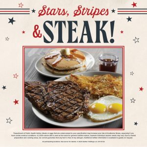 Stars, stripes, steak