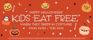 Halloween Kids Eat Free