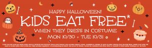Halloween Kids Eat Free